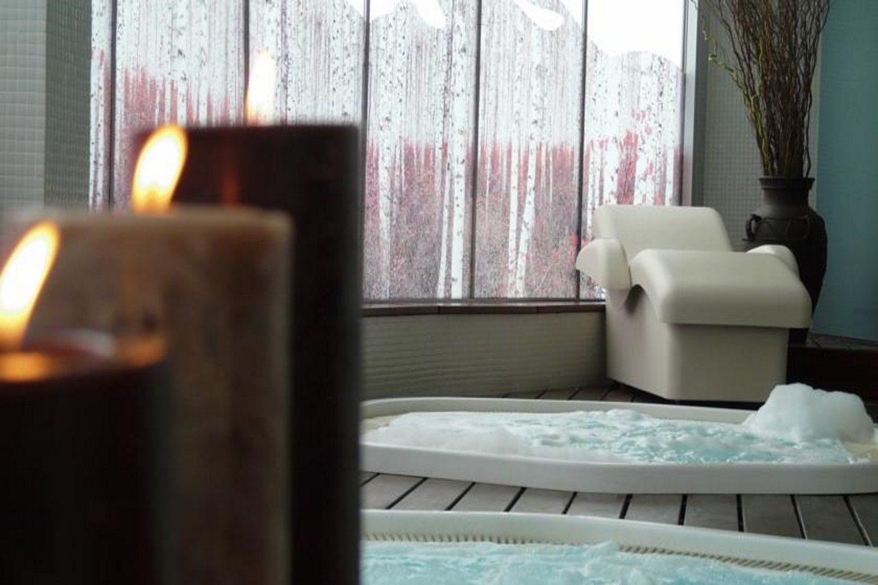 Gran Hotel Lakua Віторія-Гастейс Екстер'єр фото A spa